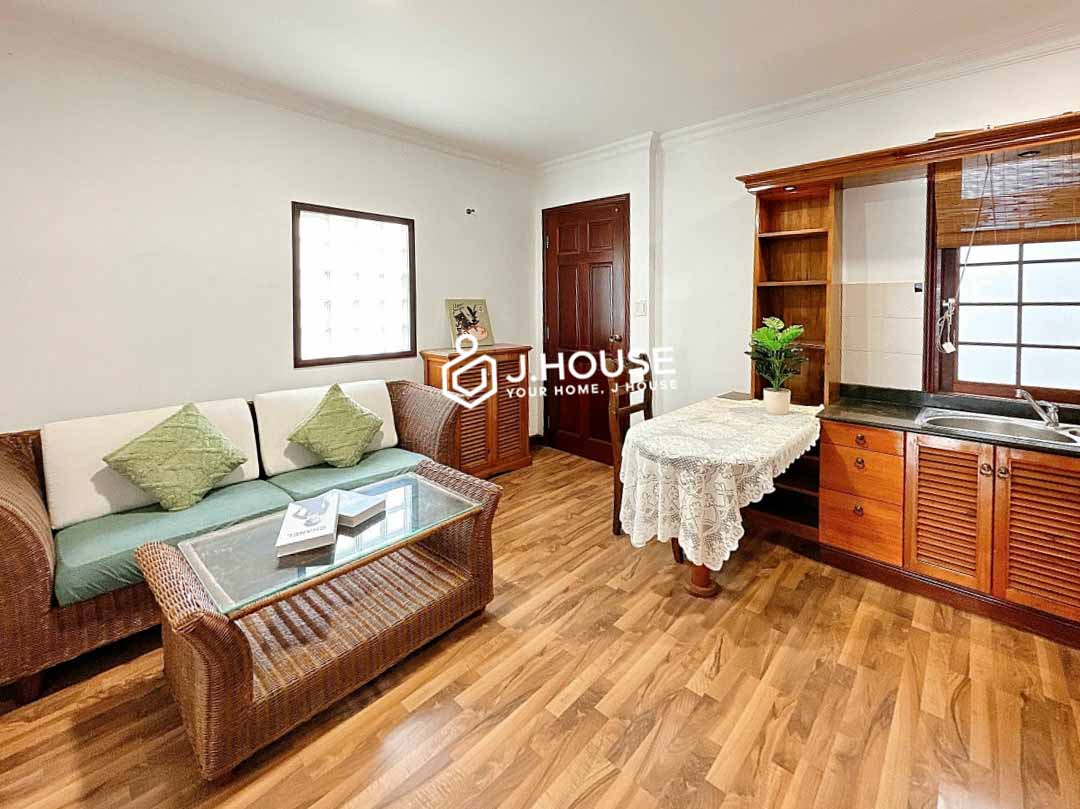 1 bedroom apartment for rent in District 3 - Fully furnished and balcony-1