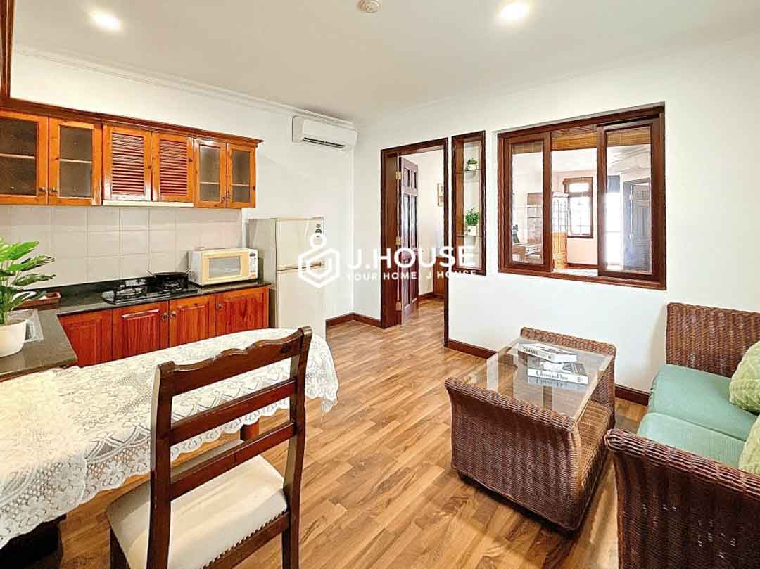 1 bedroom apartment for rent in District 3 - Fully furnished and balcony