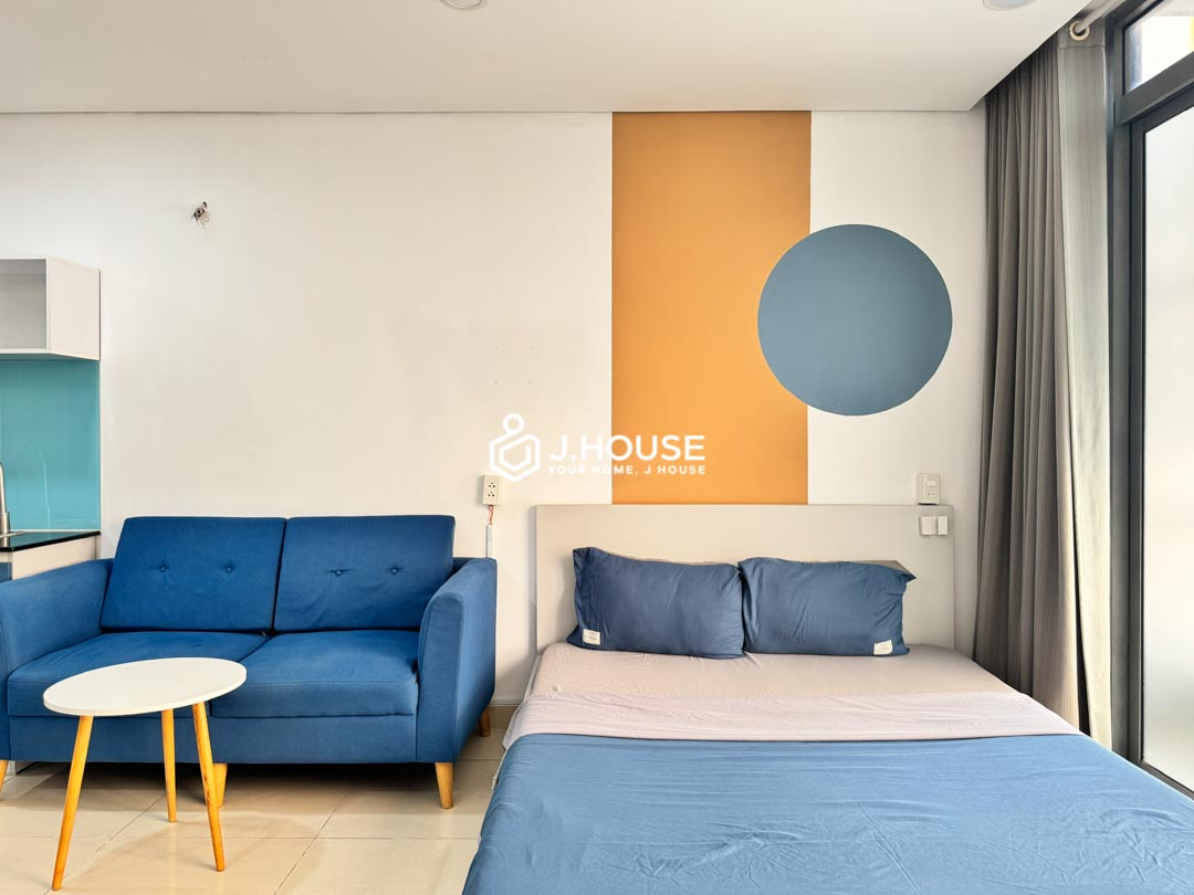 Balcony Studio for Rent in Tan Dinh District 1 - Milan Apartment-2