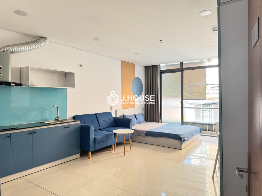 Balcony Studio for Rent in Tan Dinh District 1 - Milan Apartment