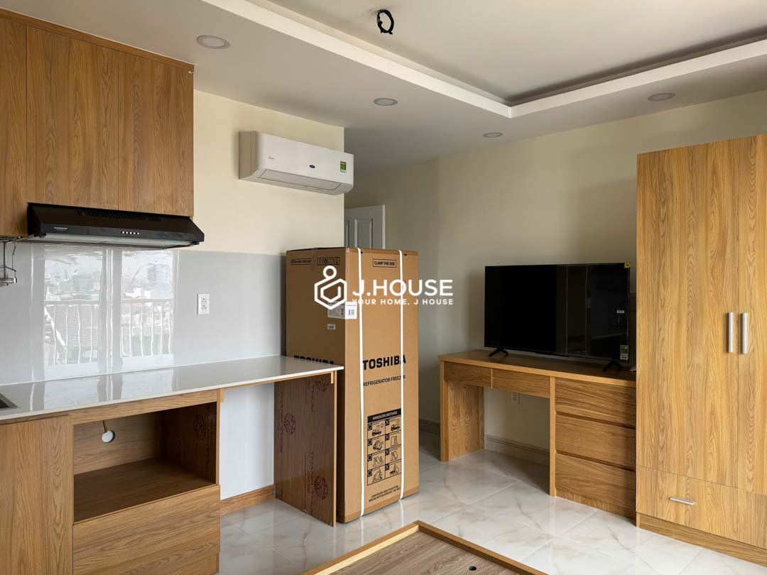 Bright Studio for Rent in Thao Dien District 2 at Minh Phuong Apartment-4