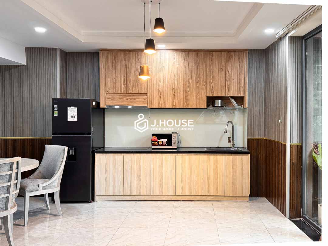 Ground Floor 2BR Apartment with Gym Pool Sauna in Thao Dien - Vitaminsea