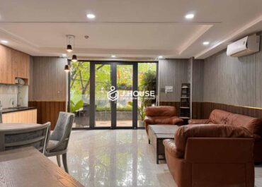 Ground Floor 2BR Apartment with Gym Pool Sauna in Thao Dien - Vitaminsea