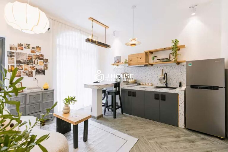  Aesthetic 1-Bedroom Apartment For Rent in Da Kao, District 1 - Glowing Ember