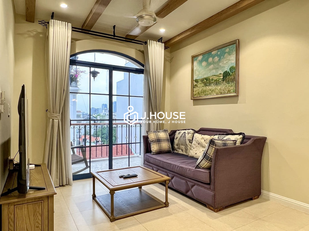 2 Bedroom Apartment for Rent in Thao Dien, D2 with Bathtub, Jacuzzi & BBQ Area - Serena Bahuan