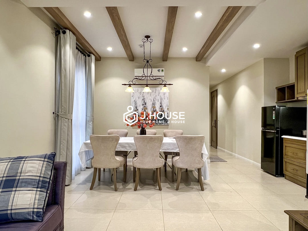 2 Bedroom Apartment for Rent in Thao Dien, D2 with Bathtub, Jacuzzi & BBQ Area - Serena Bahuan