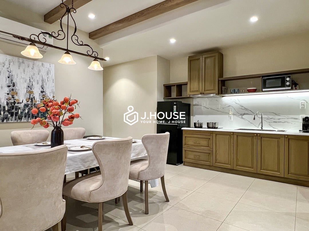 2 Bedroom Apartment for Rent in Thao Dien, D2 with Bathtub, Jacuzzi & BBQ Area - Serena Bahuan