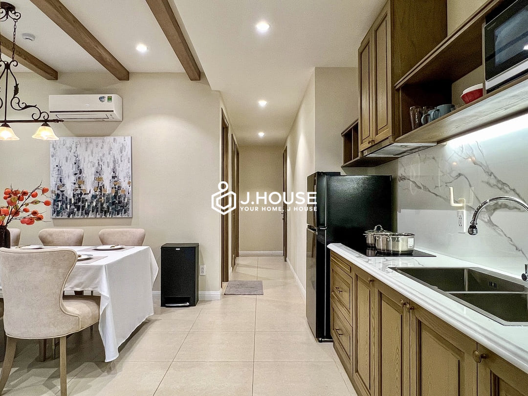 2 Bedroom Apartment for Rent in Thao Dien, D2 with Bathtub, Jacuzzi & BBQ Area - Serena Bahuan