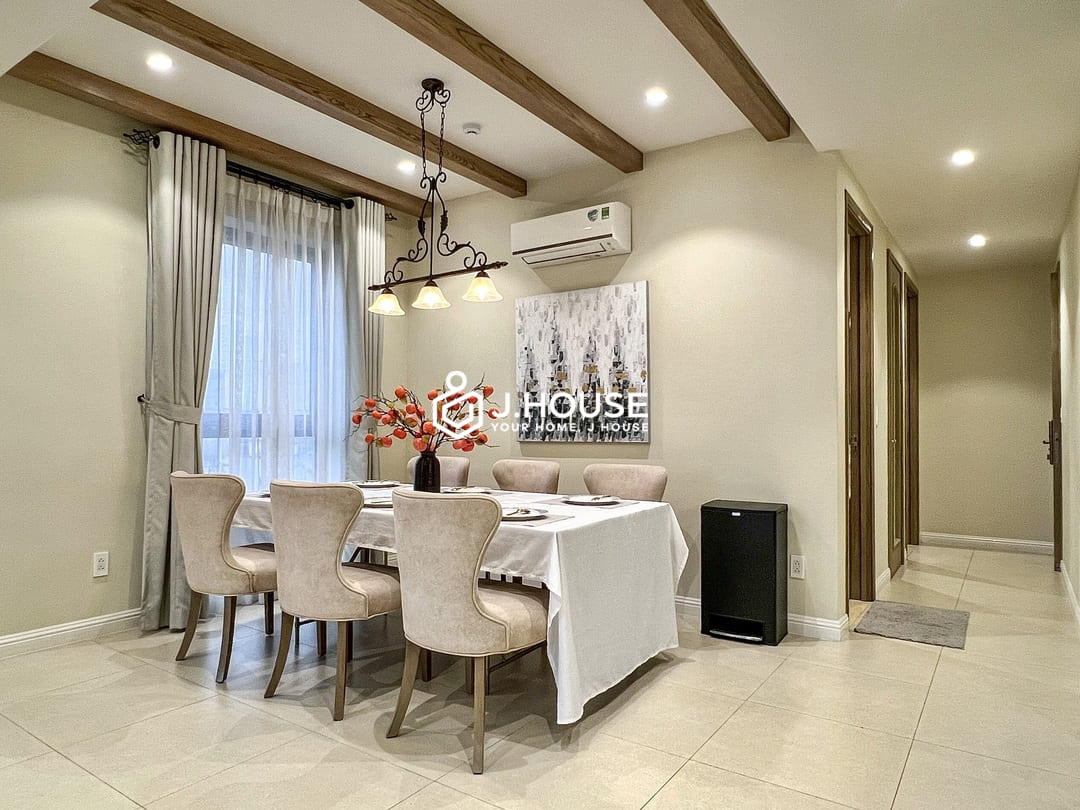 2 Bedroom Apartment for Rent in Thao Dien, D2 with Bathtub, Jacuzzi & BBQ Area - Serena Bahuan