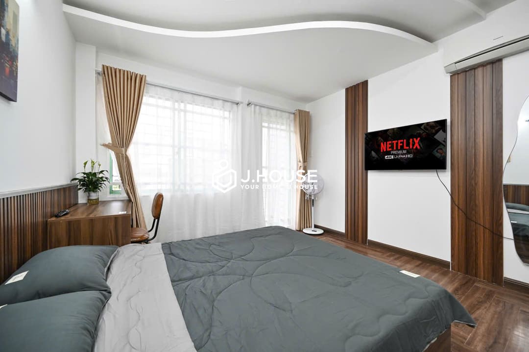 Bright 1 br apartment for rent in HCMC - Nguyen Gia Apartment