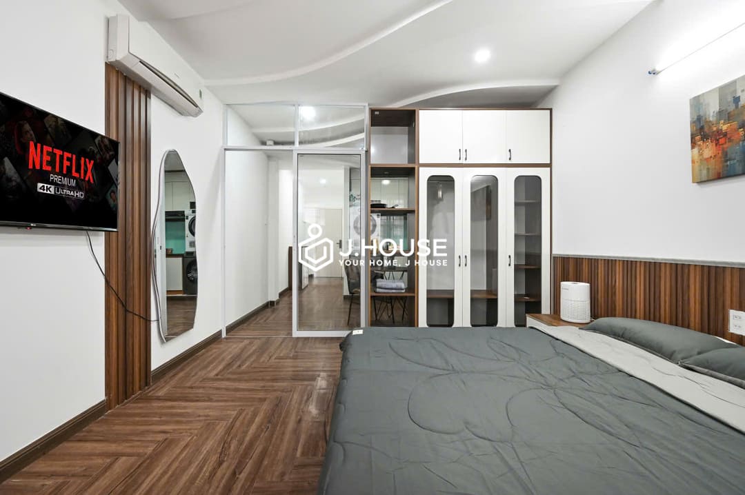 Bright 1 br apartment for rent in HCMC - Nguyen Gia Apartment