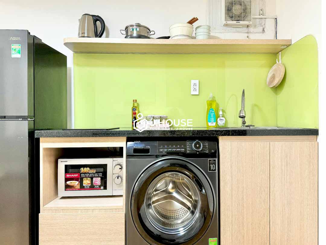 Bright Studio Apartment For Rent in Binh Thanh - Minh Long- Apartment-4