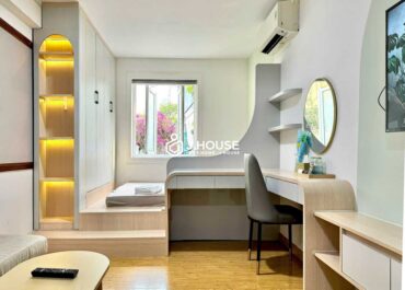 Bright Studio Apartment For Rent in Binh Thanh - Minh Long Apartment-