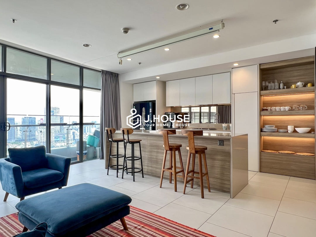 City Garden Apartment for rent - Modern 3-bedroom apartment, high floor, nice view