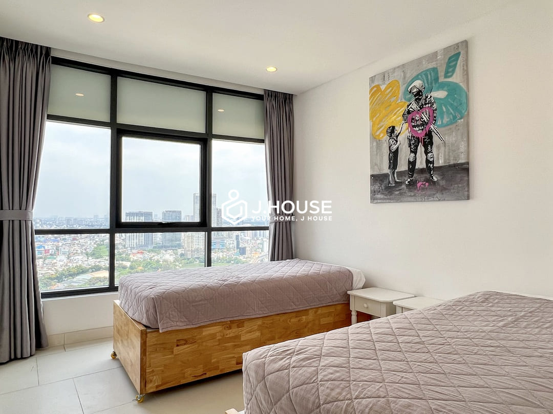 City Garden Apartment for rent - Modern 3-bedroom apartment, high floor, nice view