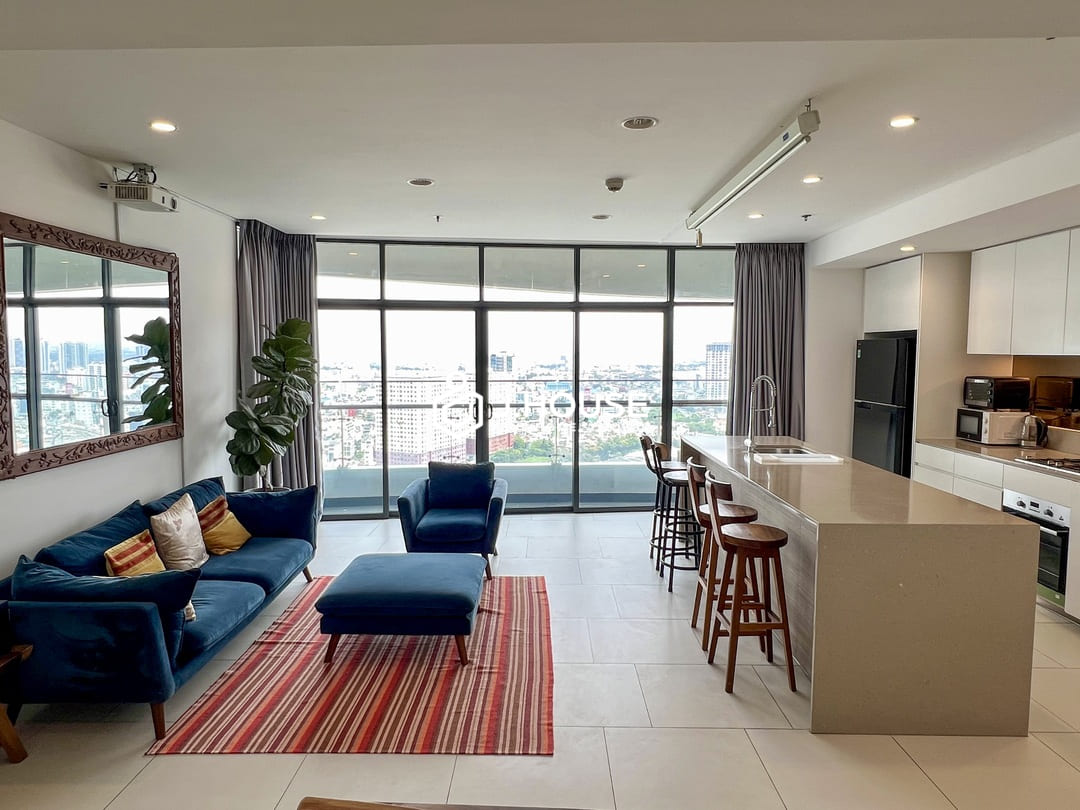 City Garden Apartment for rent - Modern 3-bedroom apartment, high floor, nice view