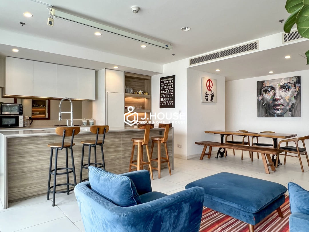 City Garden Apartment for rent - Modern 3-bedroom apartment, high floor, nice view