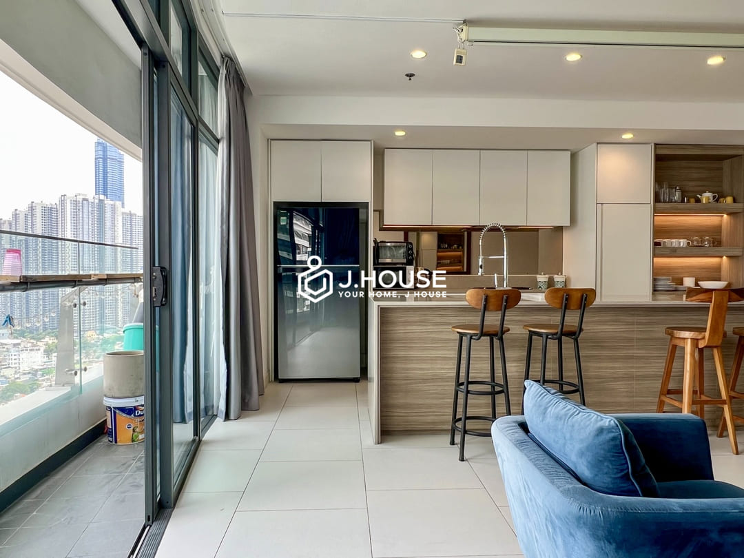 City Garden Apartment for rent - Modern 3-bedroom apartment, high floor, nice view