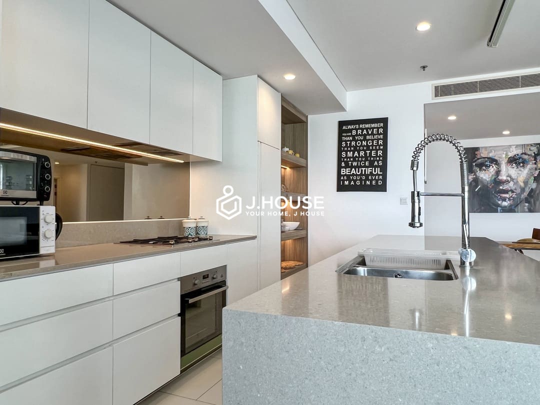 City Garden Apartment for rent - Modern 3-bedroom apartment, high floor, nice view