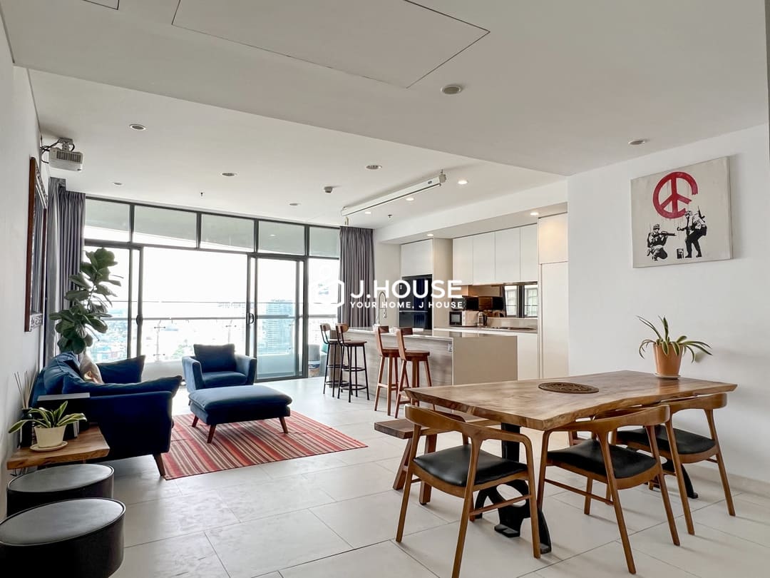 City Garden Apartment for rent - Modern 3-bedroom apartment, high floor, nice view