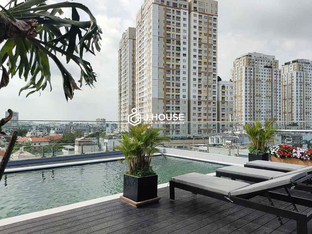 Rooftop pool gym sauna bbq in vitaminsea apartment for rent in District 2-0