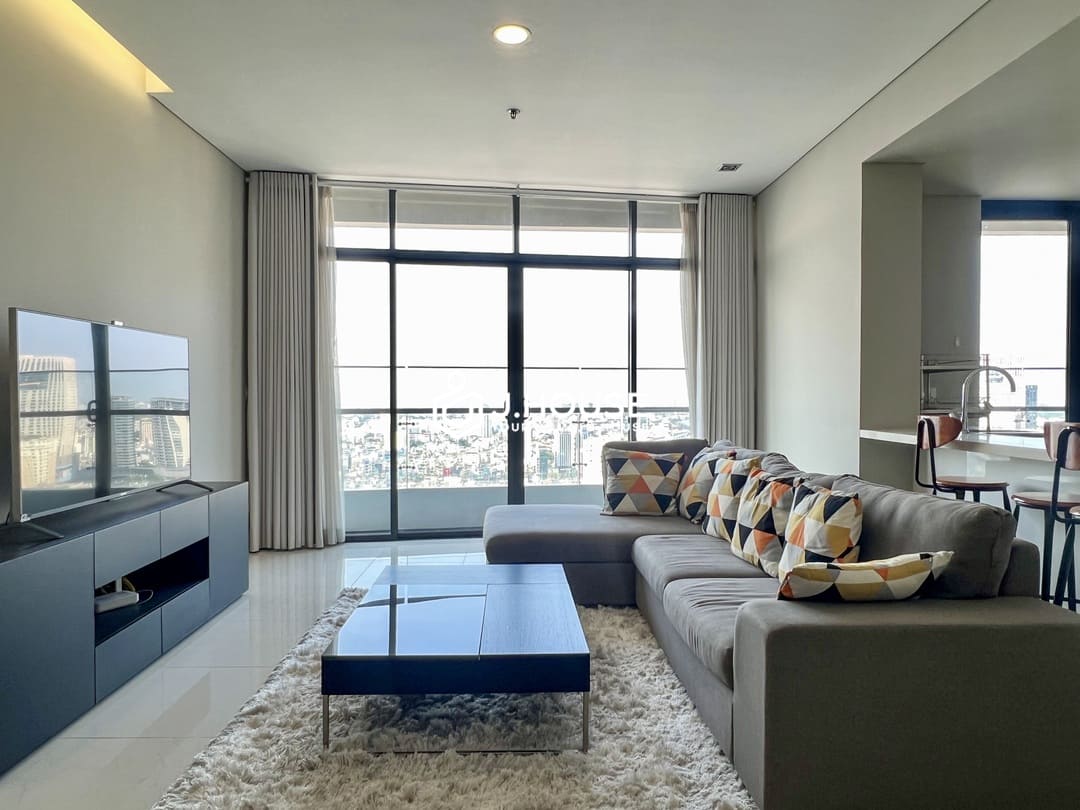 Spacious 2-br apartment at City Garden Binh Thanh - High floor, amazing view