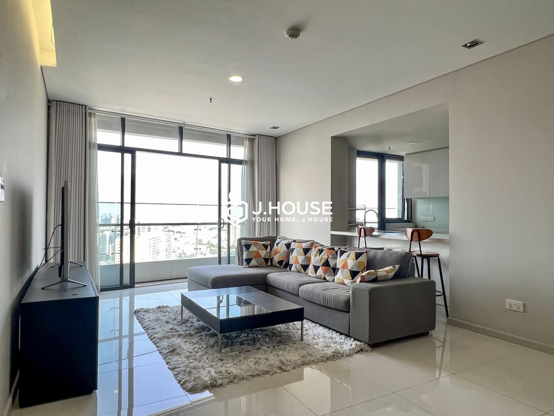 Spacious 2-br apartment at City Garden Binh Thanh - High floor, amazing view