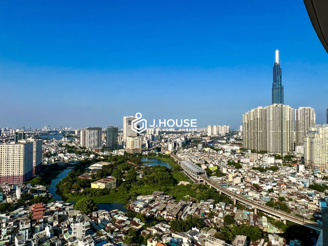 Spacious 2-br apartment at City Garden Binh Thanh - High floor, amazing view