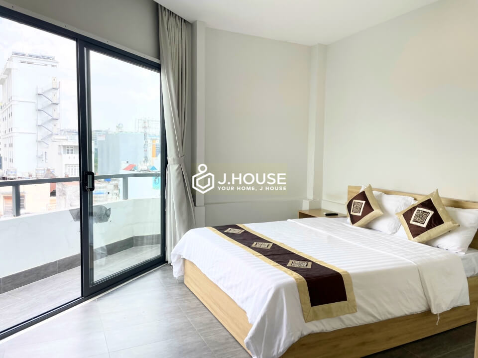 Minimalist Studio Apartment For Rent near TSN Airport, Tan Binh - TS House