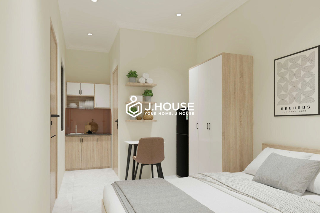 Affordable Studio For Rent in Tan Binh near TSN Airport - Chee Homes