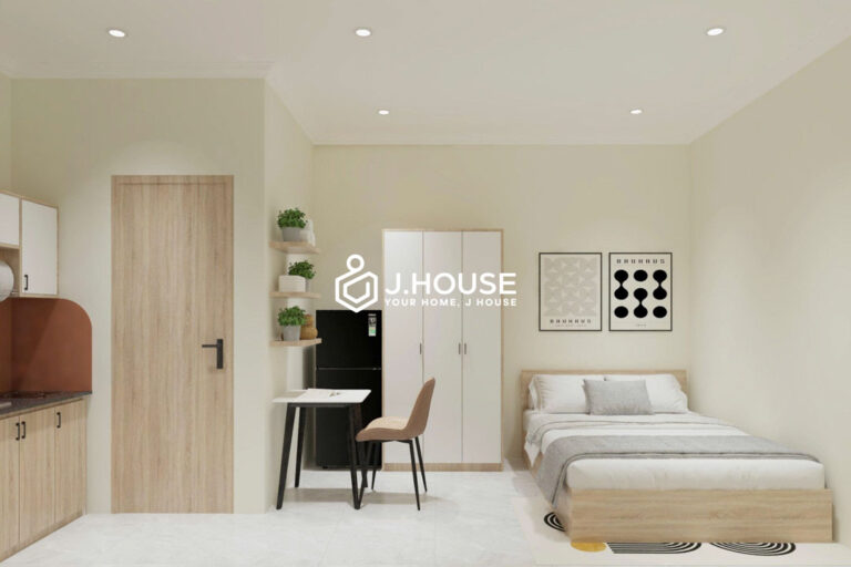 Affordable Studio For Rent in Tan Binh near TSN Airport - Chee Homes