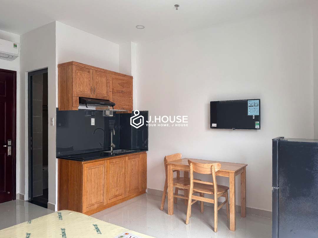Bright Studio Apartment For Rent in Tan Binh at Leotina 3