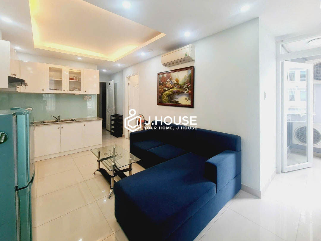 Cozy 1-Bedroom with Balcony For Rent in District 7 at  Lan Apartment