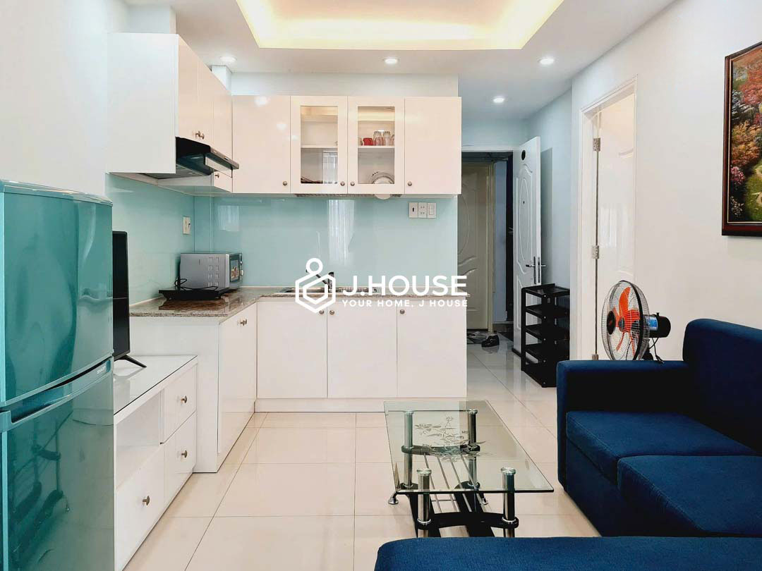 Cozy 1-Bedroom with Balcony For Rent in District 7 at  Lan Apartment