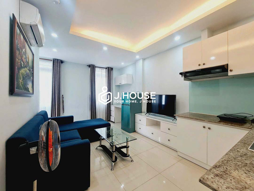 Cozy 1-Bedroom with Balcony For Rent in District 7 at  Lan Apartment