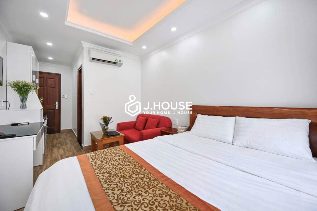 Cozy Studio For Rent in District 7, HCMC at Genie Serviced Apartment