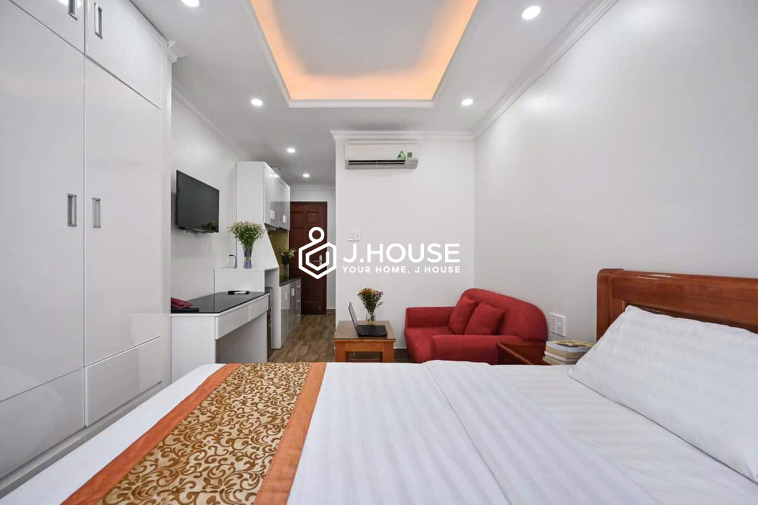 Cozy Studio For Rent in District 7, HCMC at Genie Serviced Apartment