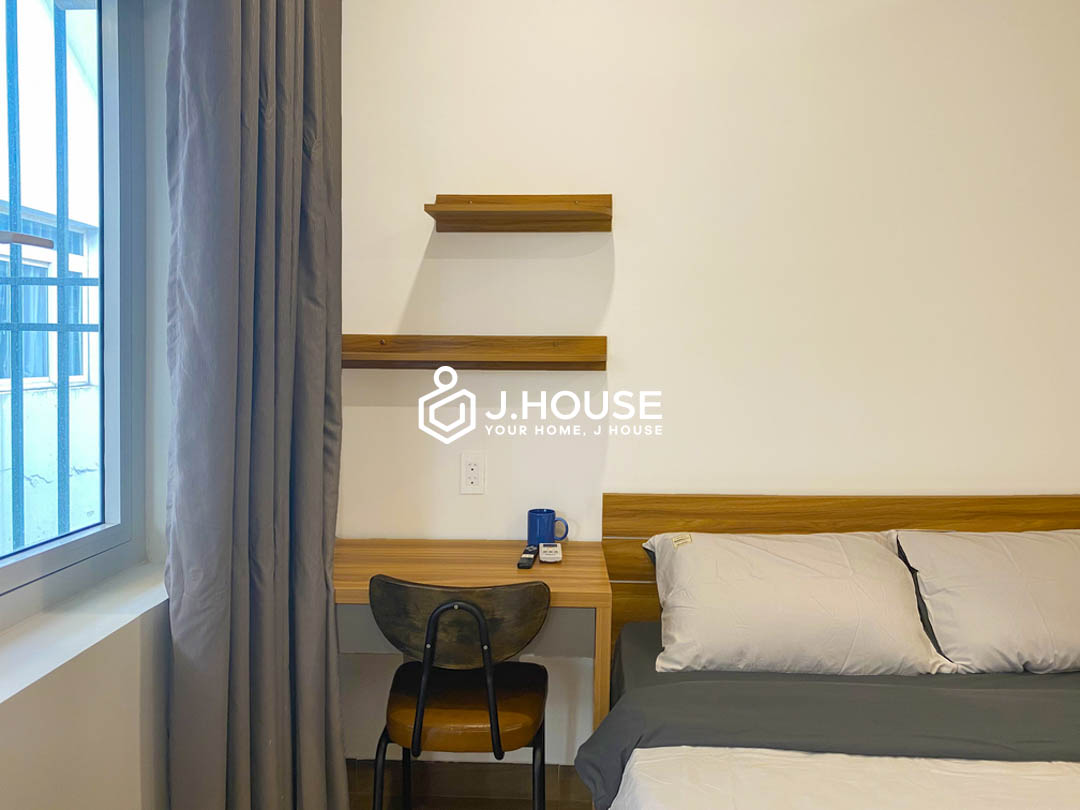 Cozy Studio with Balcony For Rent in District 7, HCMC at Lynh Apartment