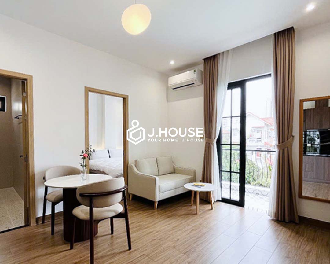 Elegant 1-Bedroom Apartment For Rent in Thao Dien - Go Villa