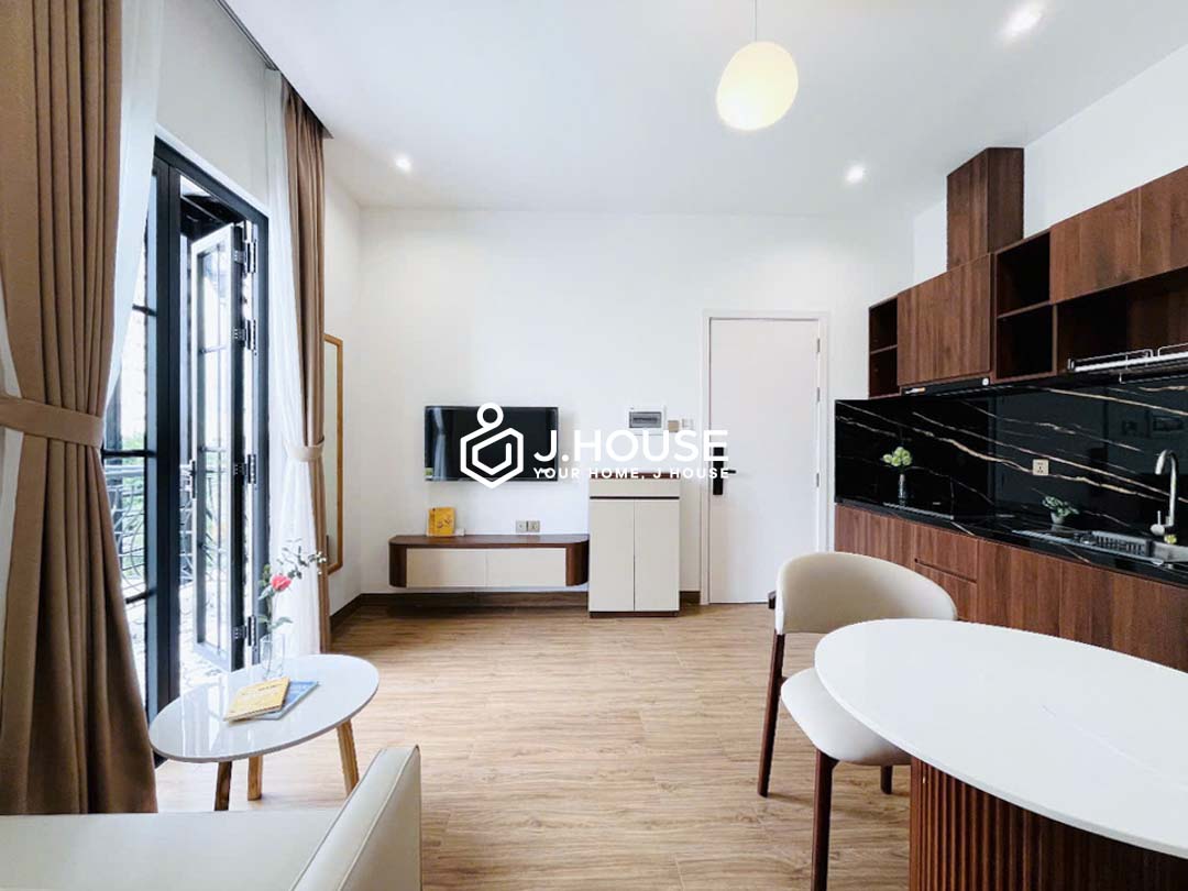 Elegant 1-Bedroom Apartment For Rent in Thao Dien - Go Villa