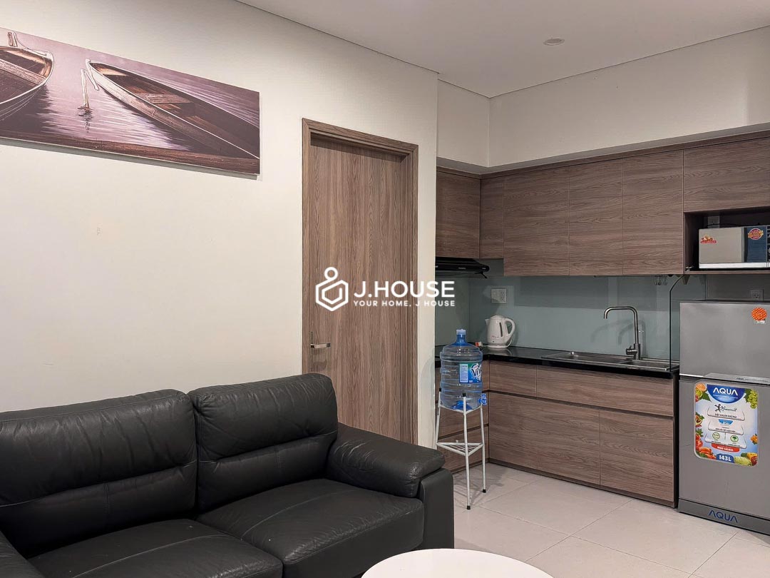 Modern living room in ground floor apartment District 1