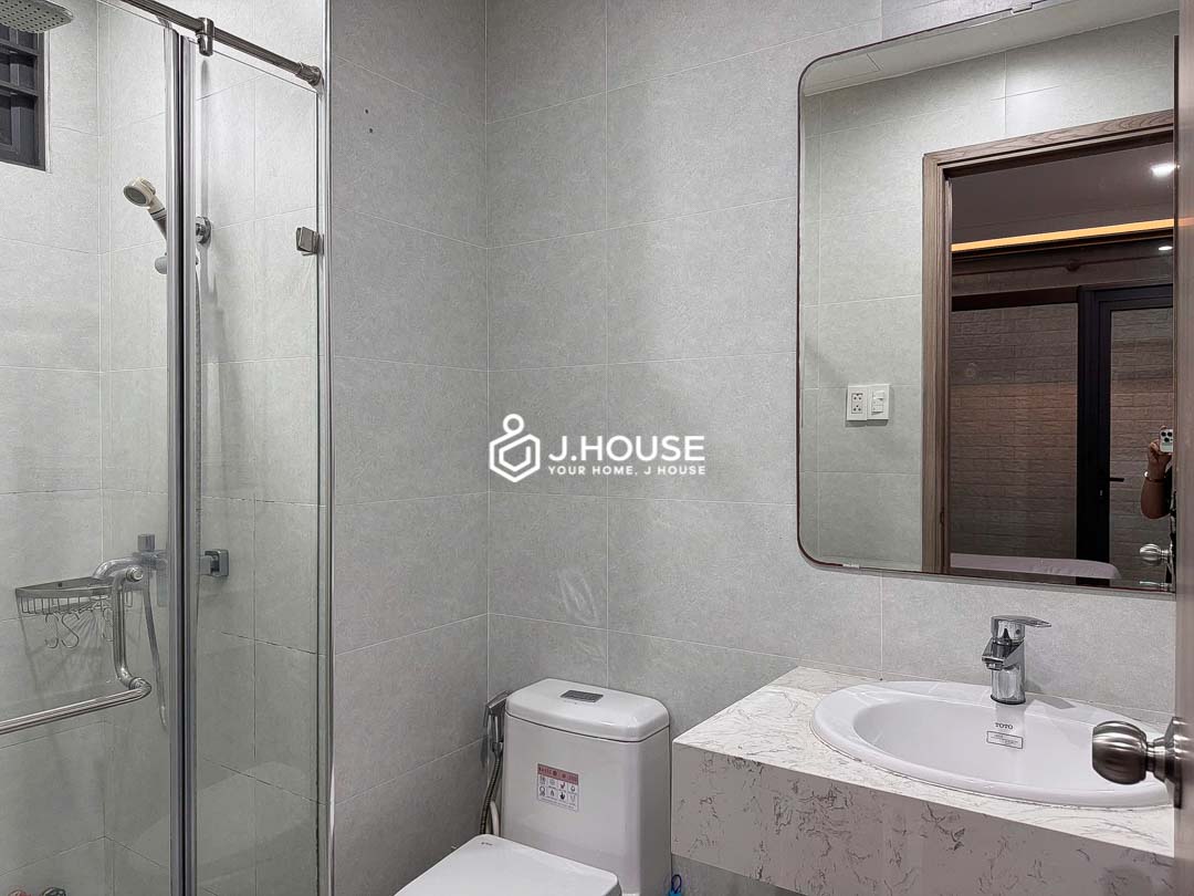 Modern living room in ground floor apartment District 1