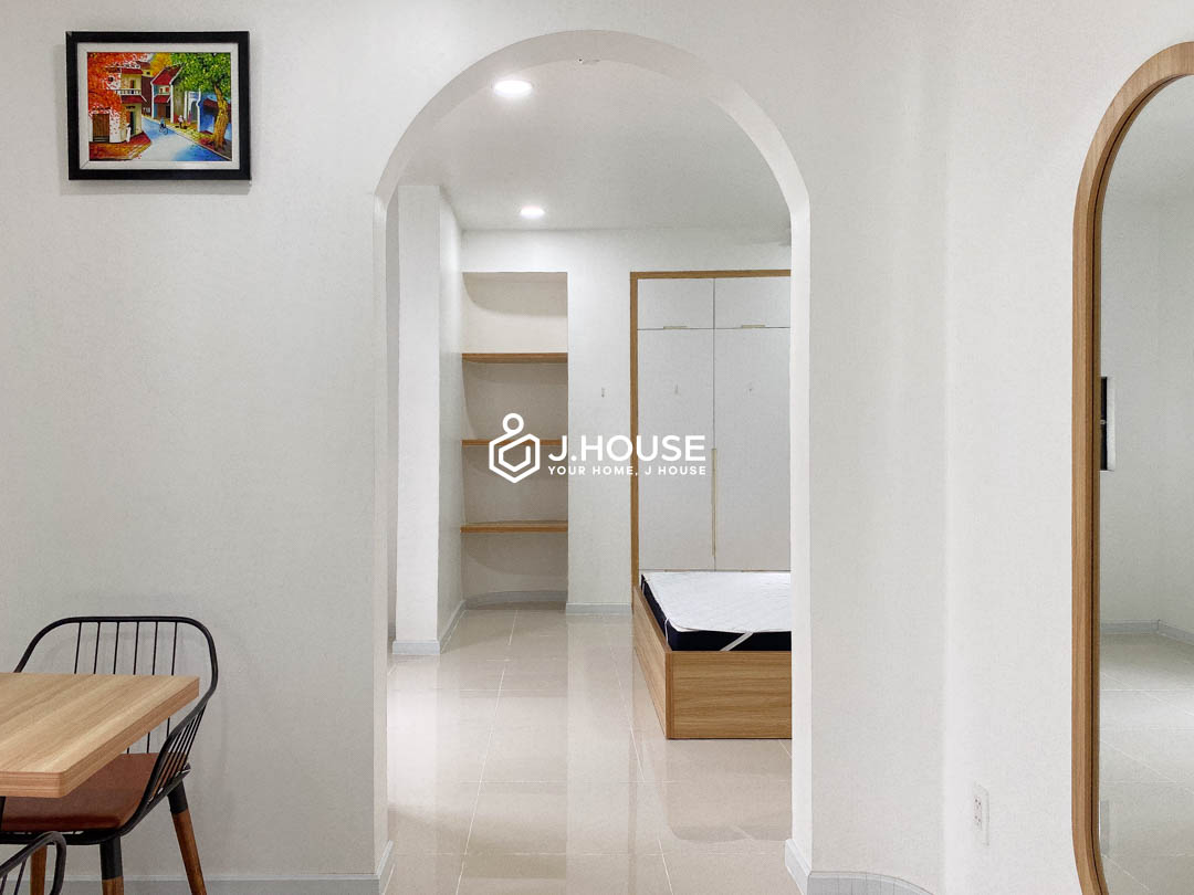 Modern 1BR with Balcony for Rent in Tan Binh District – Lotus Apartment