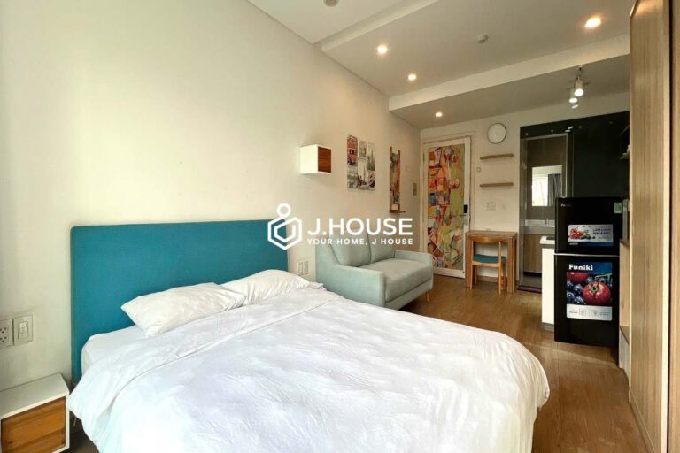 Modern Studio Apartment With Garden View For Rent in Thao Dien - Belong