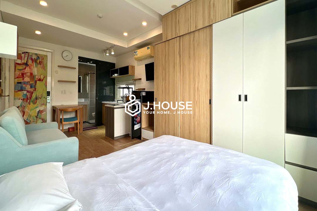 Modern Studio Apartment With Garden View For Rent in Thao Dien - Belong