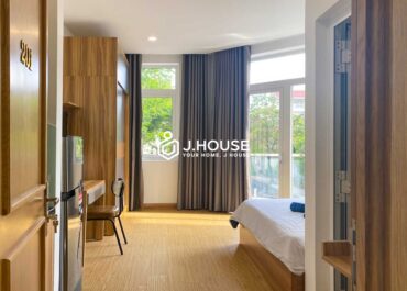 Modern Studio With Balcny For Rent in District 7 at Lynh Apartment