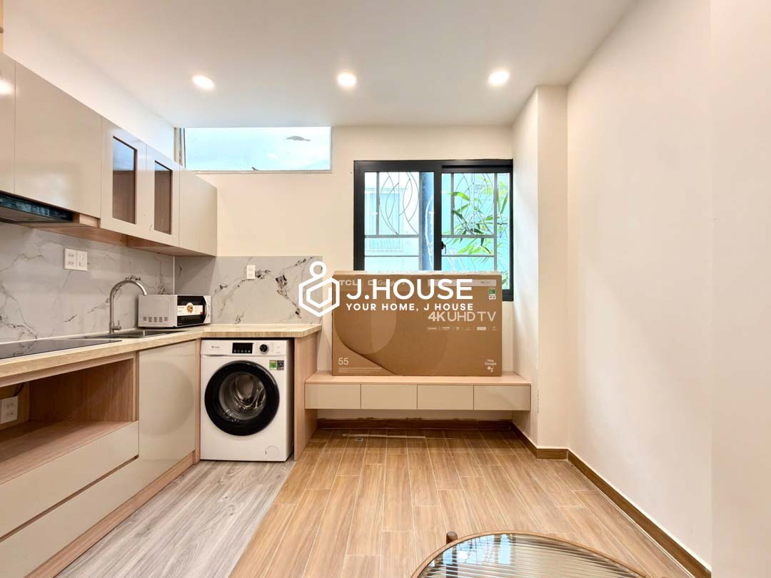 Quiet 2-Bedroom Apartment For Rent in District 1, HCMC at Joo House