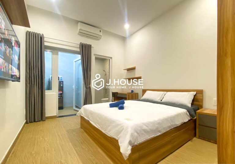 Serviced Studio with Separate Kitchen for Rent in D7 - Lynh Apartment