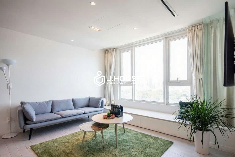 Spacious 3 Bedroom Apartment for Rent at Leman Luxury District 3 1 3-bedroom Leman Luxury apartment for rent in District 3, HCMC