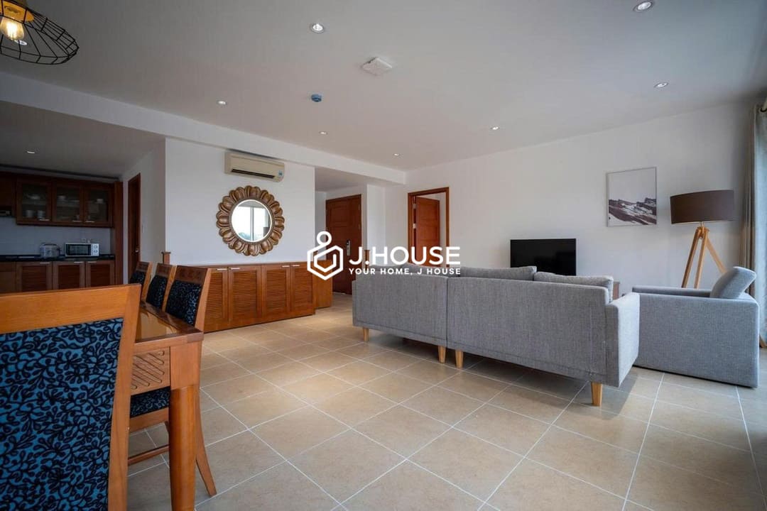 Spacious Penthouse 3-Bedroom For Rent in District 3 at Thien Son Apartment